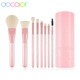 Pinky White - 8pcs Makeup Brush set [docolor]