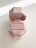 Velvet Double Ring Box