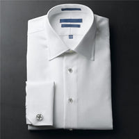 Silver Luxury Man Shirt Cufflinks Set