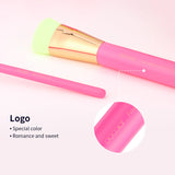 Neon Hot Pink - 18pcs Makeup Brush set [docolor]
