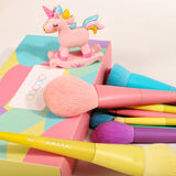 Dreaming of Unicorns - 17 Piece Pastel Makeup Brush Set [docolor]
